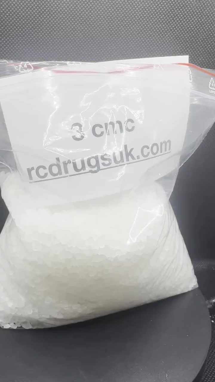 3-CMC crystals with a batch card.